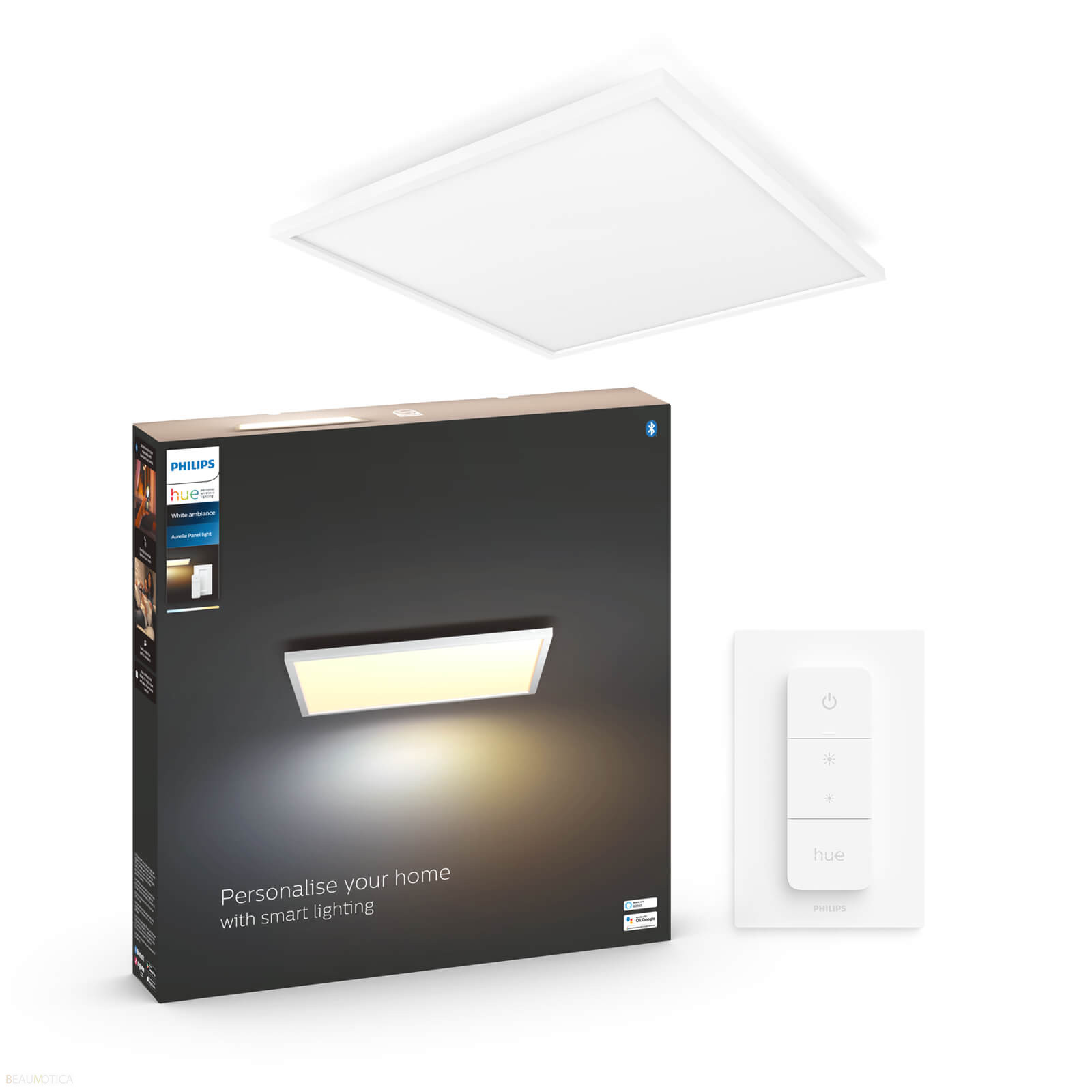 Philips Hue Aurelle Led Paneel Vierkant Wit