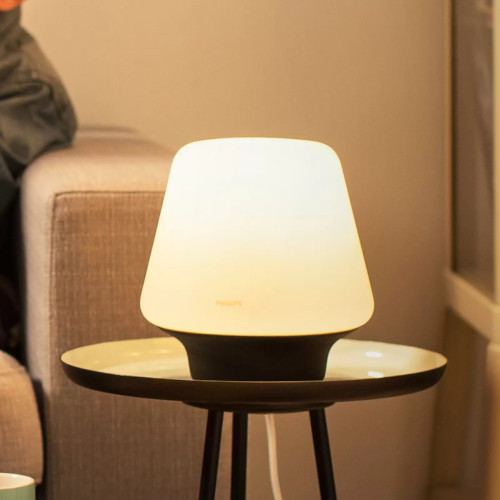 Philips Hue Wellness Table Lamp black + Dimmer Switch