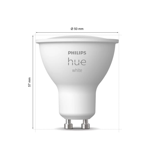 Philips Hue GU10 White 6-pack