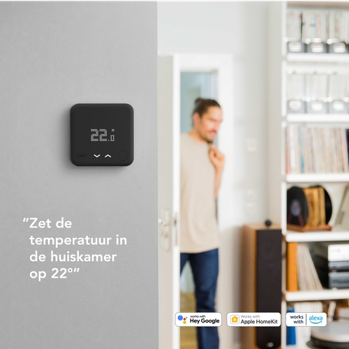 tado° Starterskit Bedrade Slimme Thermostaat V3+ Black Edition