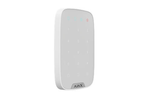 Ajax Keypad Wit perspectief