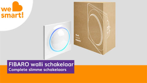 FIBARO Walli schakelaar wit video