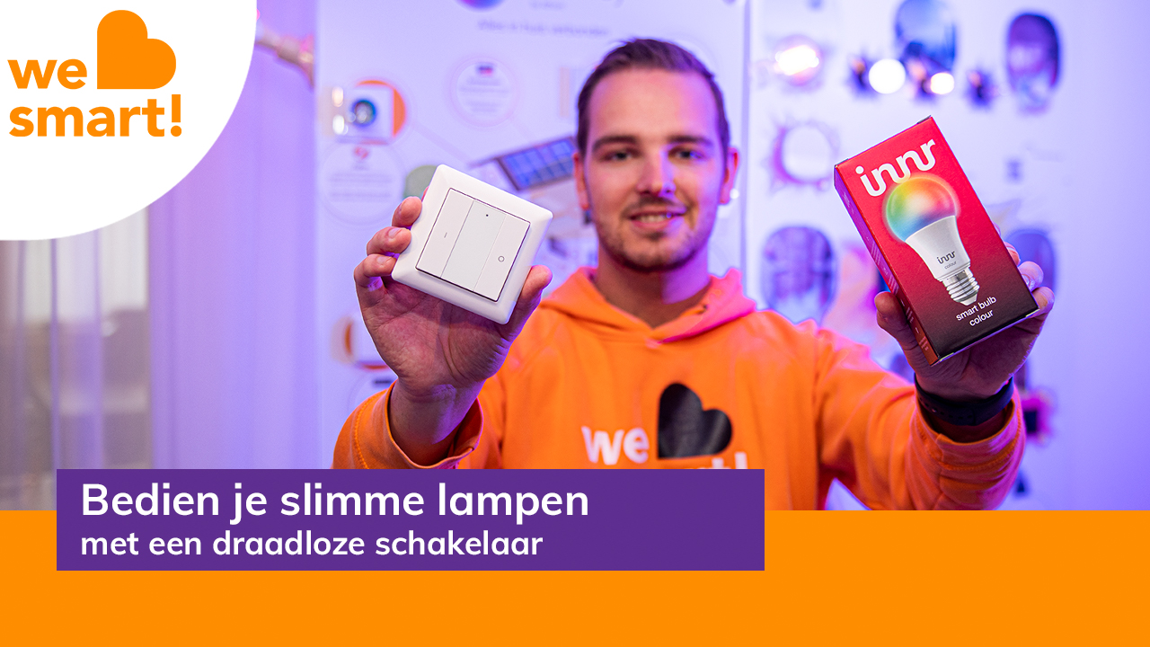 Draadloze schakelaar die werkt met Philips Hue bridge instructievideo