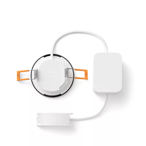 Philips Hue Inbouwspot Zwart Slim White & Color Ambiance S