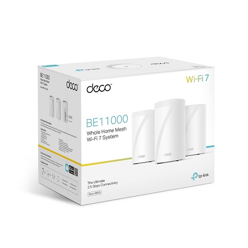 TP-Link Deco BE65 Mesh WiFi 7 9300 Mbps 2 Pack