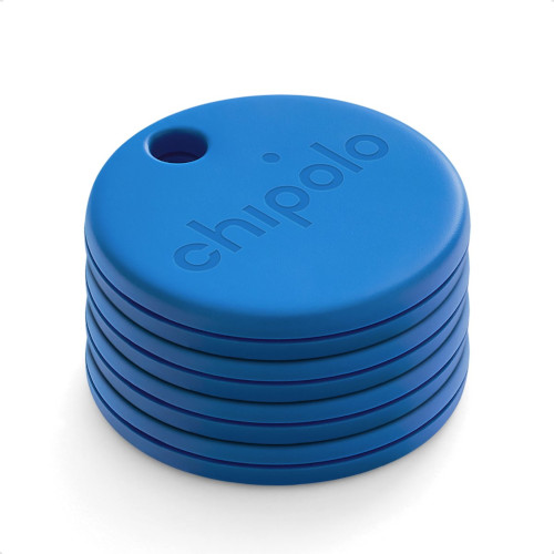 Chipolo ONE Bluetooth Tracker Blauw 4-Pack