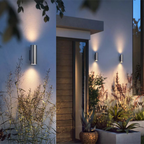 Philips Hue White and Color Ambiance Appear Muurlamp Buiten RVS