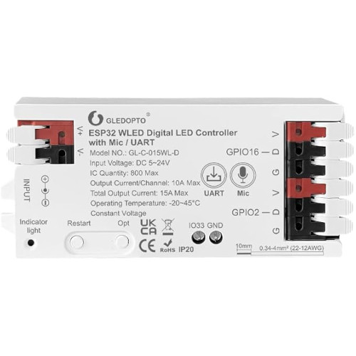 Gledopto WLED Digitale LED-Controller 