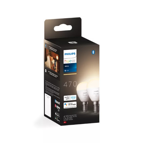 Philips Hue E14 White Lamp Kogellamp