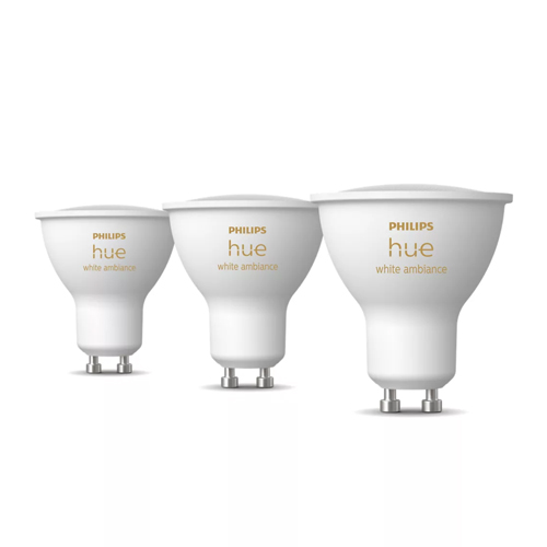 Philips Hue GU10 Spot White Ambiance3-Pack verpakking