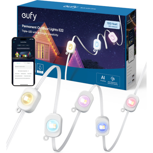 Eufy Permanent Oudoor Light E22 30 meter