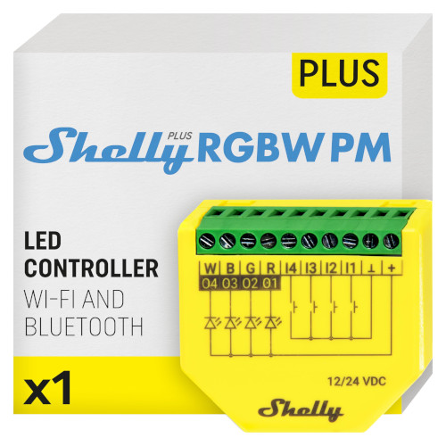 Controller Shelly Plus RGBW PM