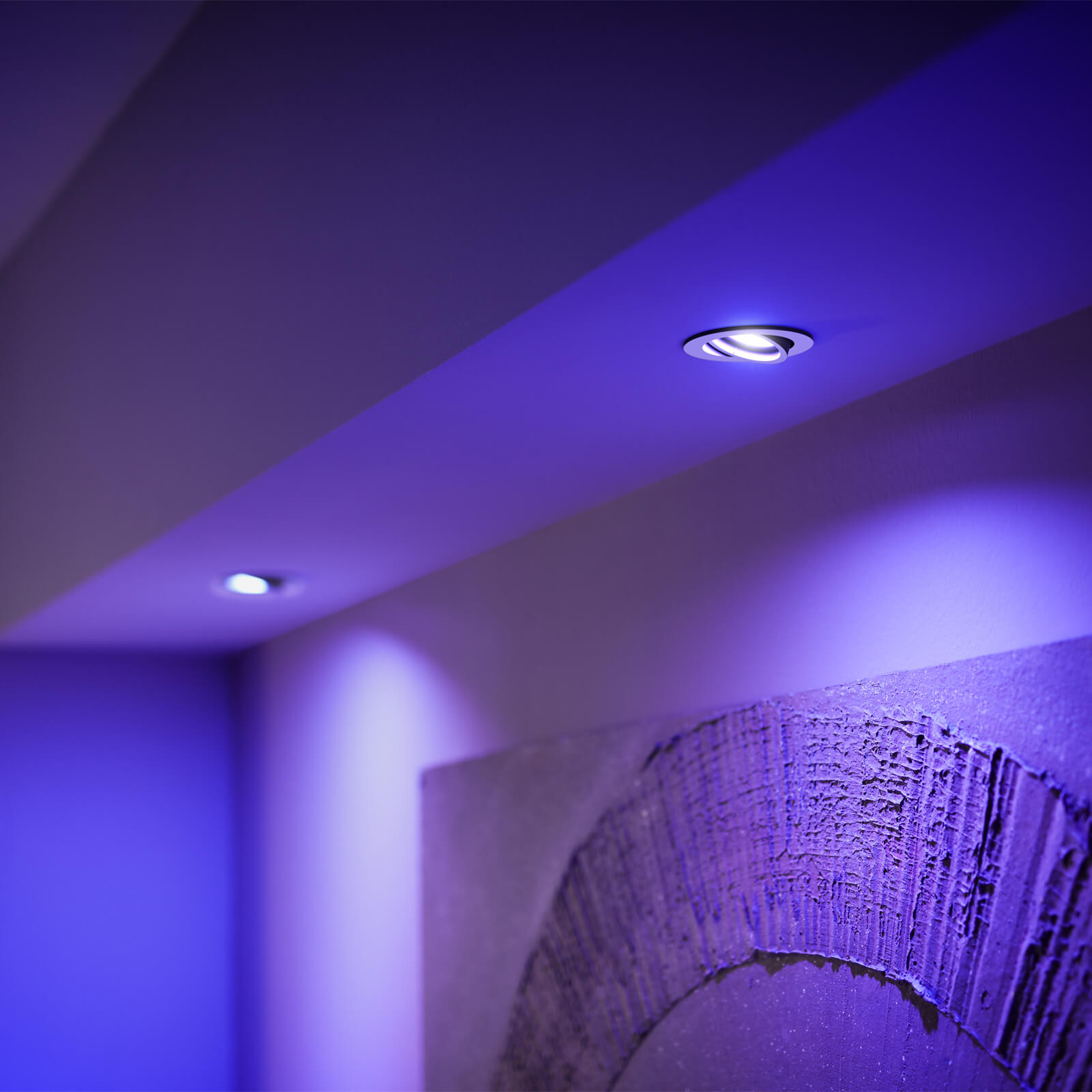 Philips Hue Centura Rond Inbouwspot Aluminium 1x5.7W